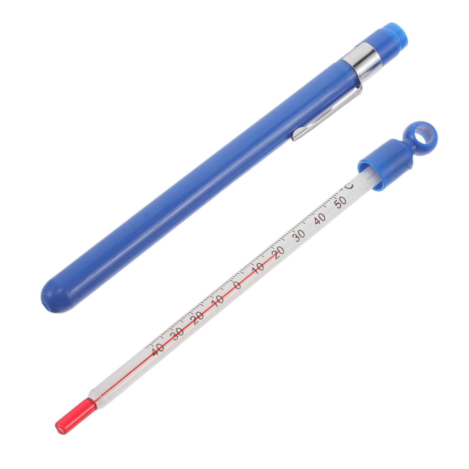 Home Cooking Usa - Glass Wine Thermometer Easy Read Temperature