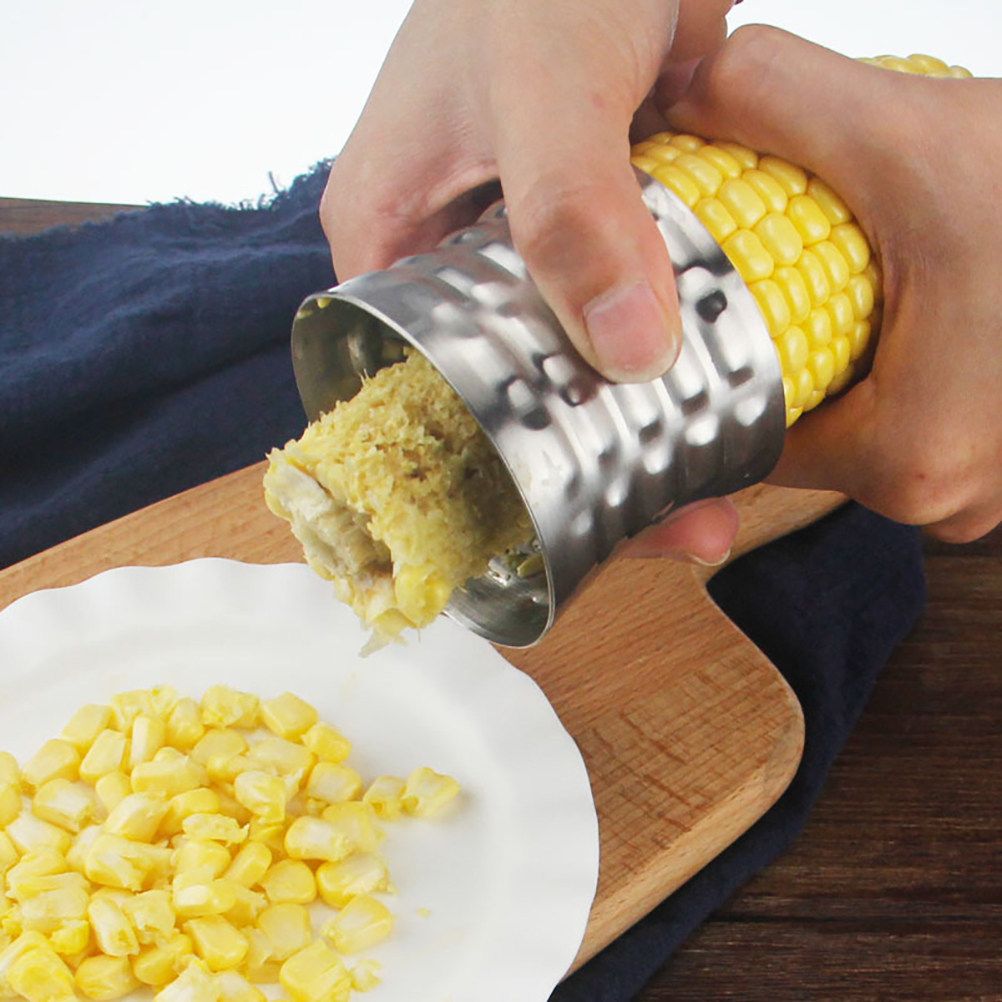 Home Cooking Usa - Corn Cobber Tool Stainless Steel Easy