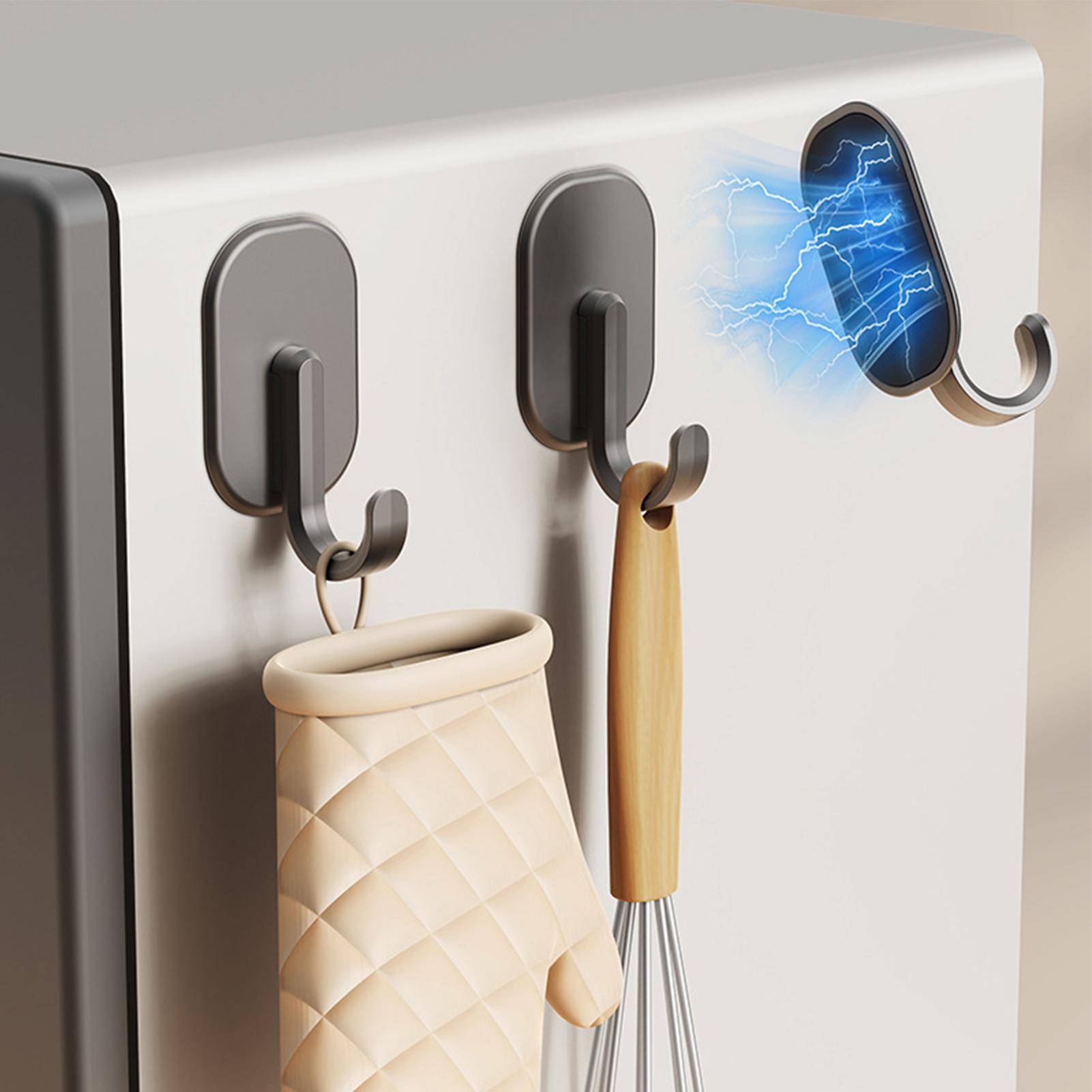 Home Cooking Utensils - Non Perforated Refrigerator Magnetic Hook Household