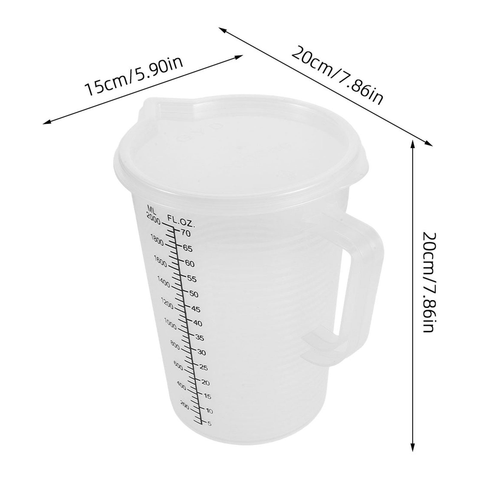 2.0L Measuring Cups Double Sid - Home Cooking Utensils recensie en prijs