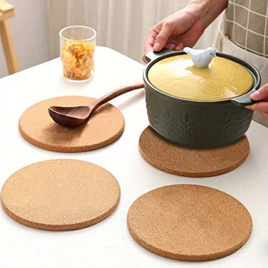1pc Thick Round Soft Cork Triv - Home Cooking Utensils recensie en prijs