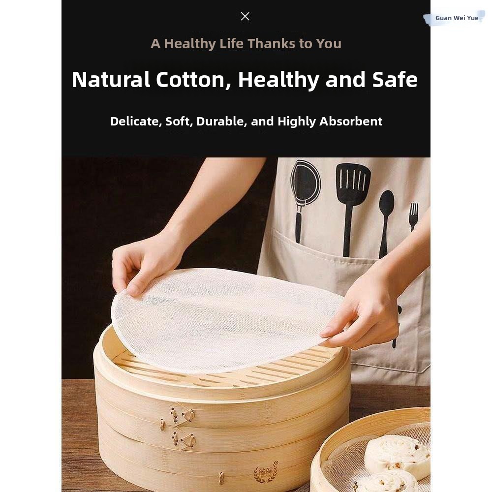 Non-Stick round Steaming Cloth - Home Cooking Utensils recensie en prijs