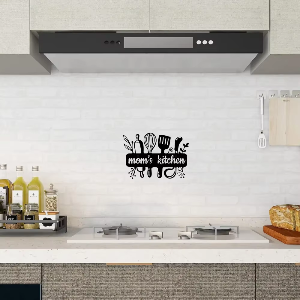 Black Metal Kitchen Pot Sign C - Home Cooking Utensils recensie en prijs
