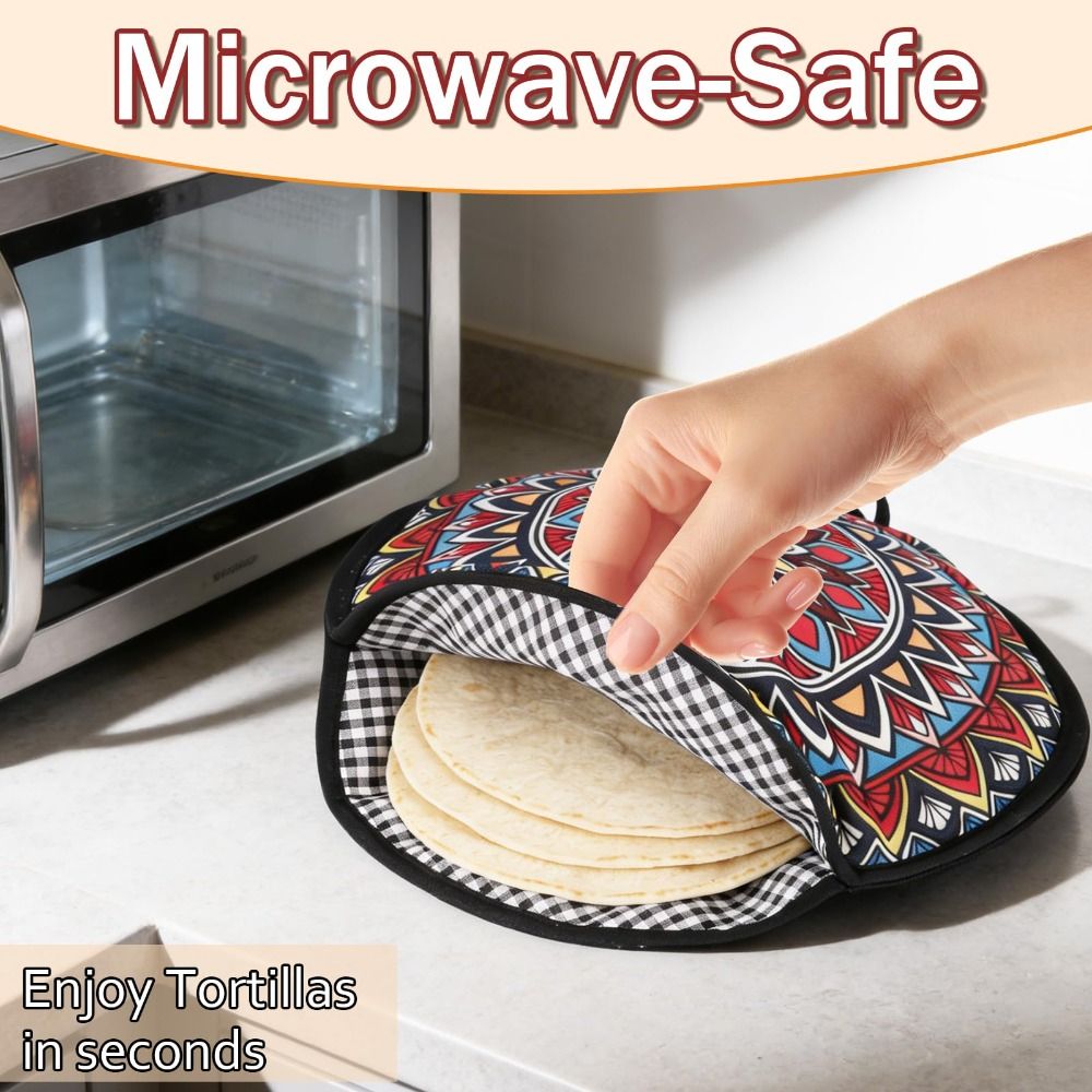 Microwavable Tortilla Warmer P - Tortilla Warmer Cloth recensie en prijs