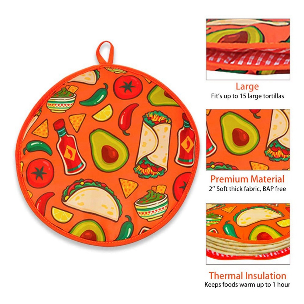 ABJI-2Pcs 12Inch Cloth Bag For - Tortilla Warmer Cloth recensie en prijs