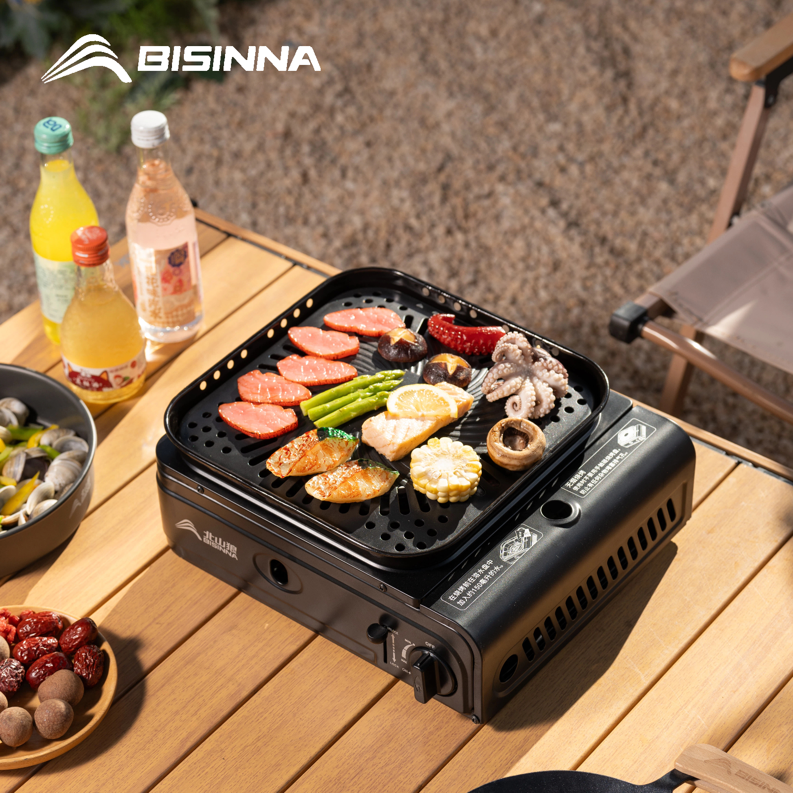 BISINNA Camping Gas Stove Port - Home Cooking Gas Stove recensie en prijs