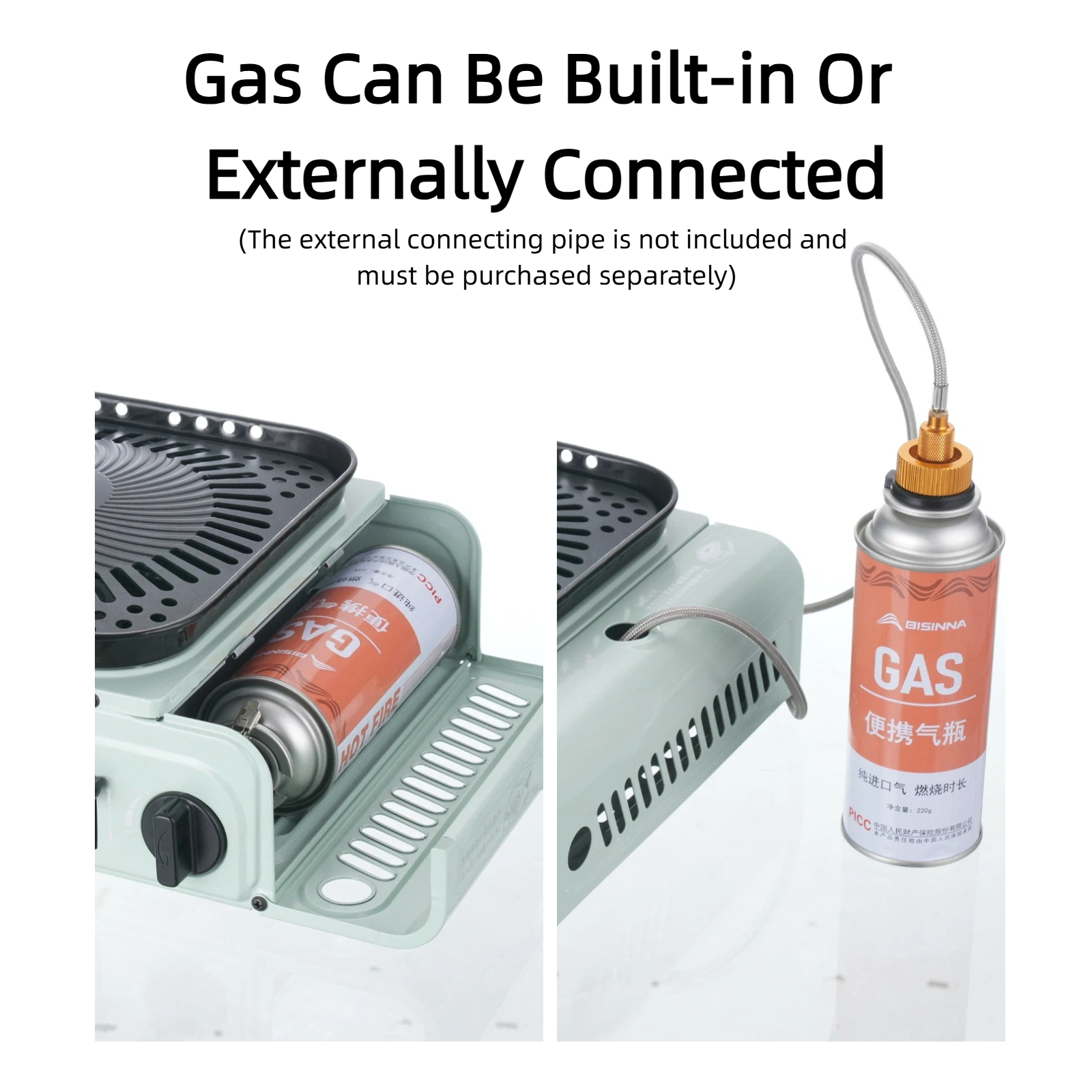 BISINNA Camping Gas Stove Port - Home Cooking Gas Stove recensie en prijs