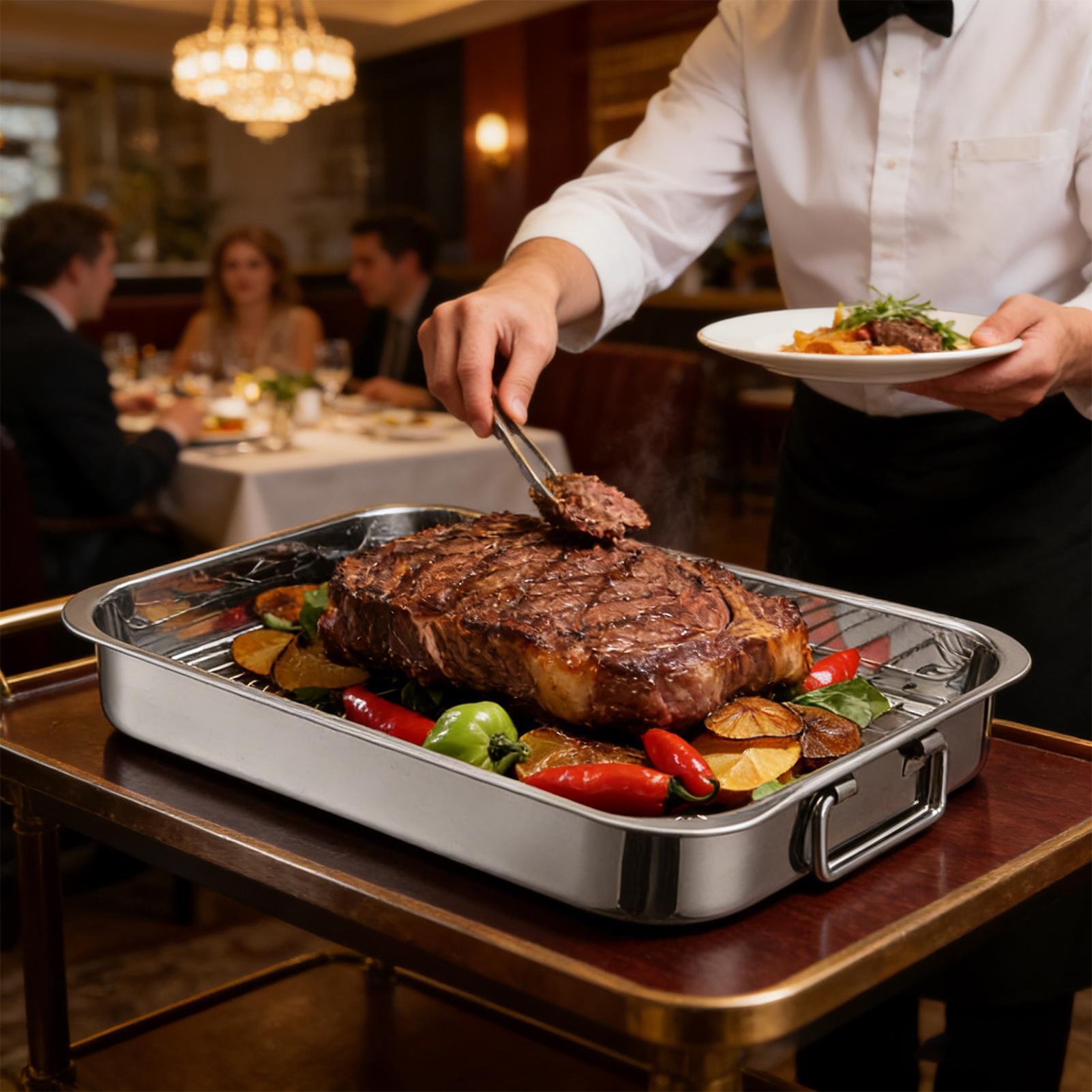 42cm Roasting Pan With Rack St - Home Cooking Utensils recensie en prijs