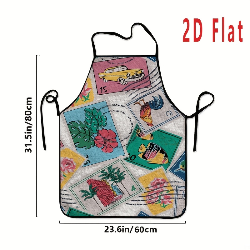 1Pc vintage stamp style tropic - Home Cooking Work recensie en prijs