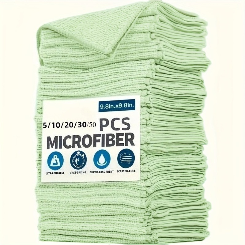 1-50Pcs Light Green Microfiber - Home Cooking Utensils recensie en prijs