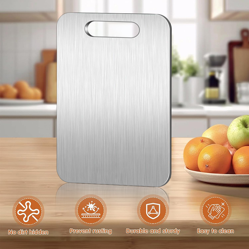1pc Stainless Steel Cutting Bo - Home Cooking Usa recensie en prijs
