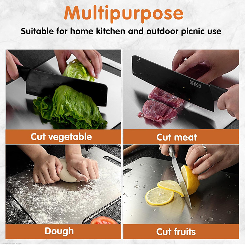1pc Stainless Steel Cutting Bo - Home Cooking Usa recensie en prijs