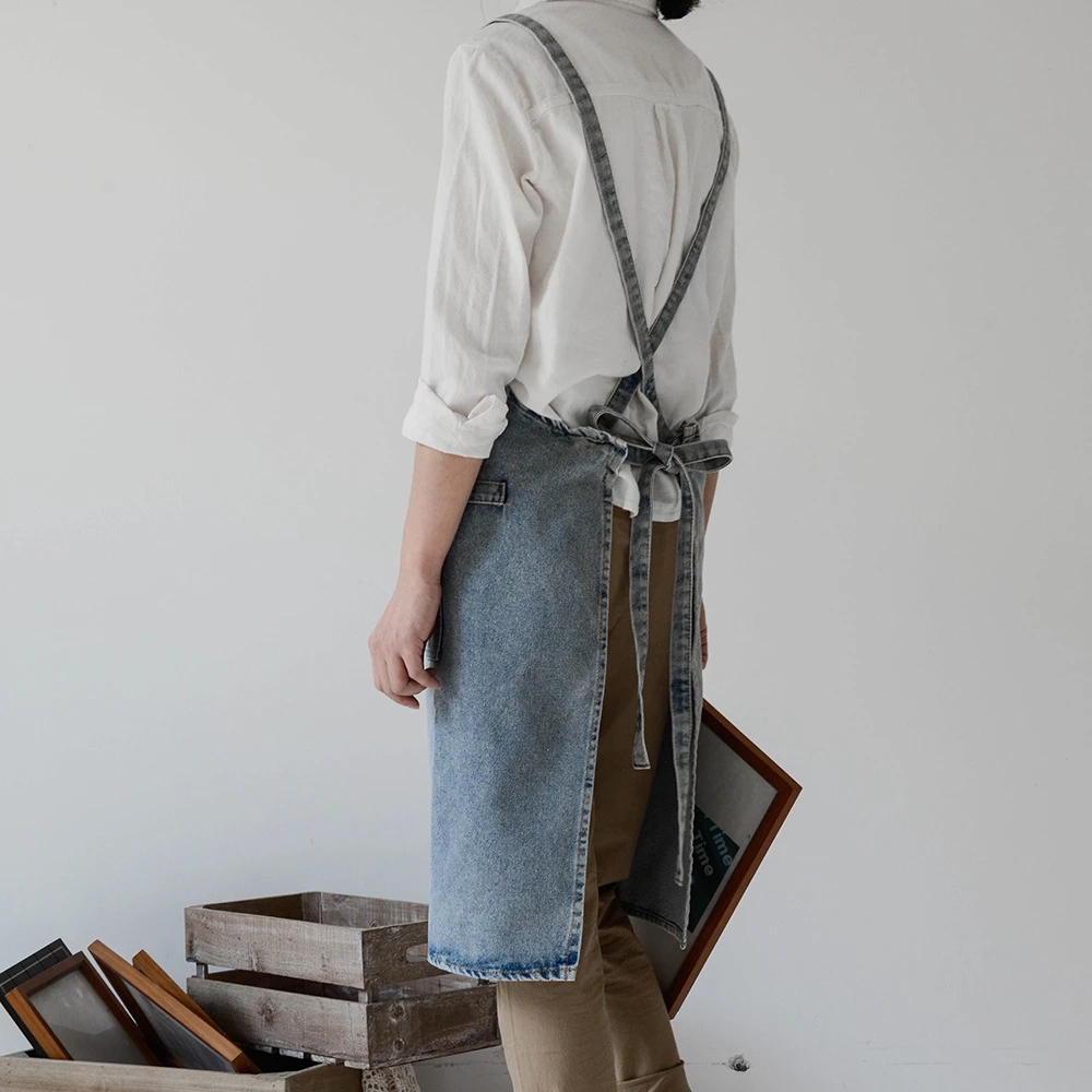 Denim Apron Cotton Korean Canv - Home Cooking Work recensie en prijs