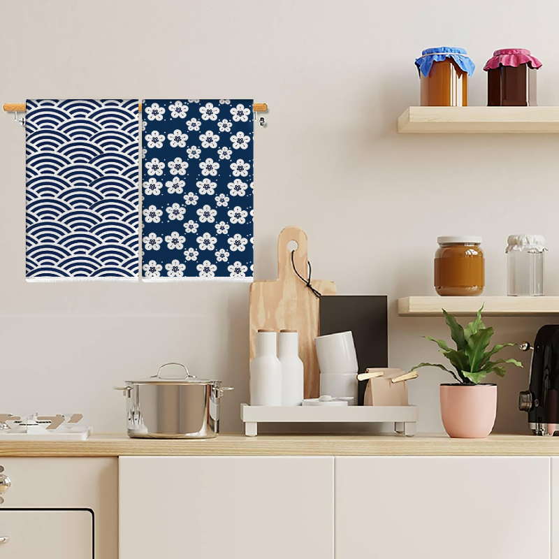 2Pcs, Japanese-Style Seigaiha  - Home Cooking In Japanese recensie en prijs