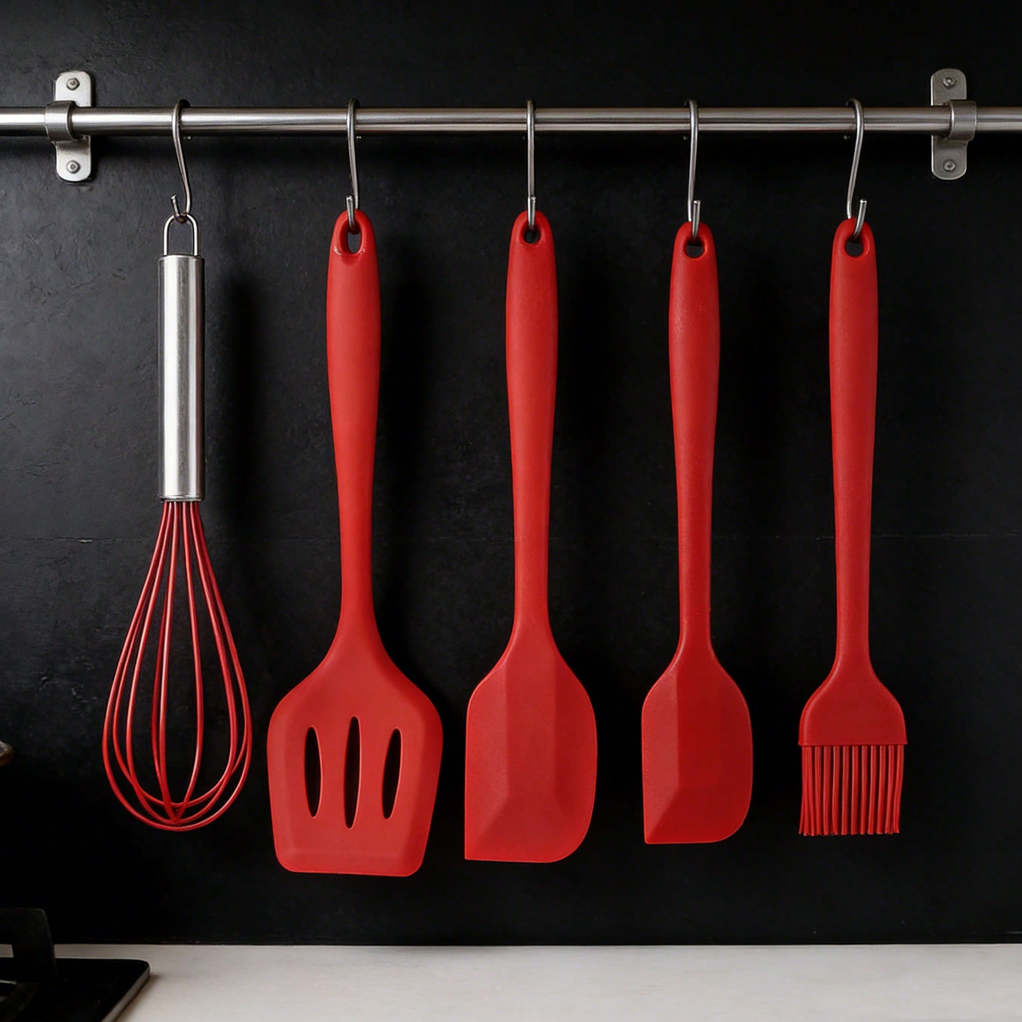 Silicone Cooking Utensils Set, - Home Cooking Utensils recensie en prijs
