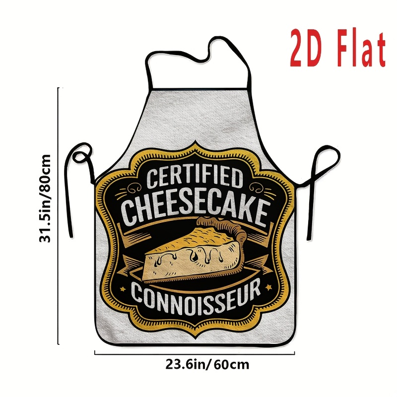 1Pc Cheesecake Printed Apron 6 - Home Cooking Work recensie en prijs