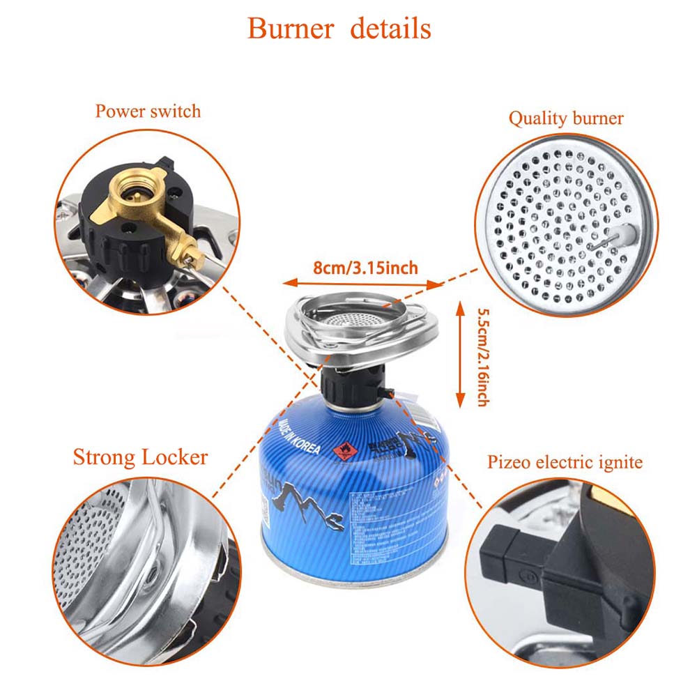 1500W BRS 61 Outdoor  Integrat - Home Cooking Gas Stove recensie en prijs