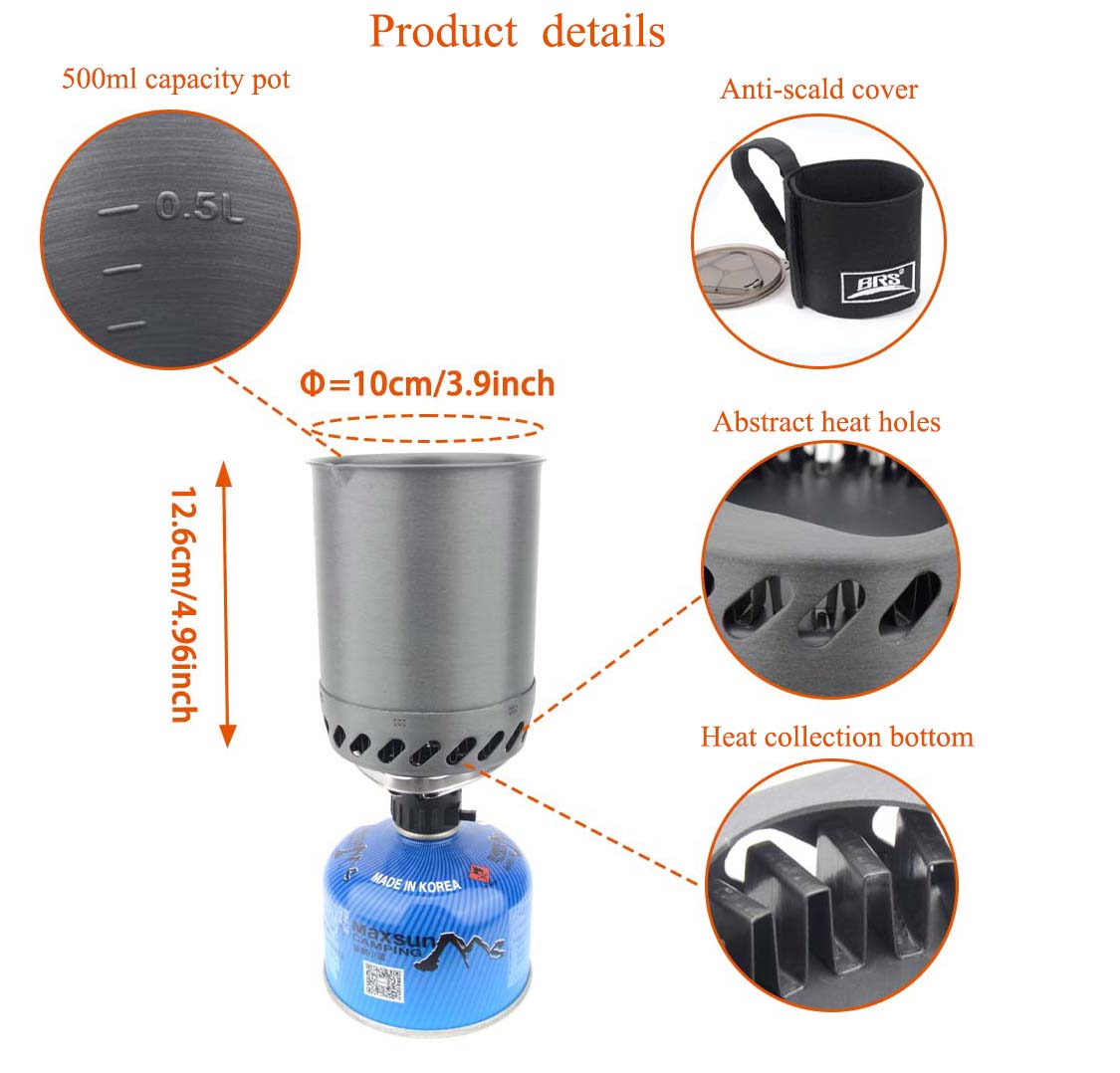 1500W BRS 61 Outdoor  Integrat - Home Cooking Gas Stove recensie en prijs