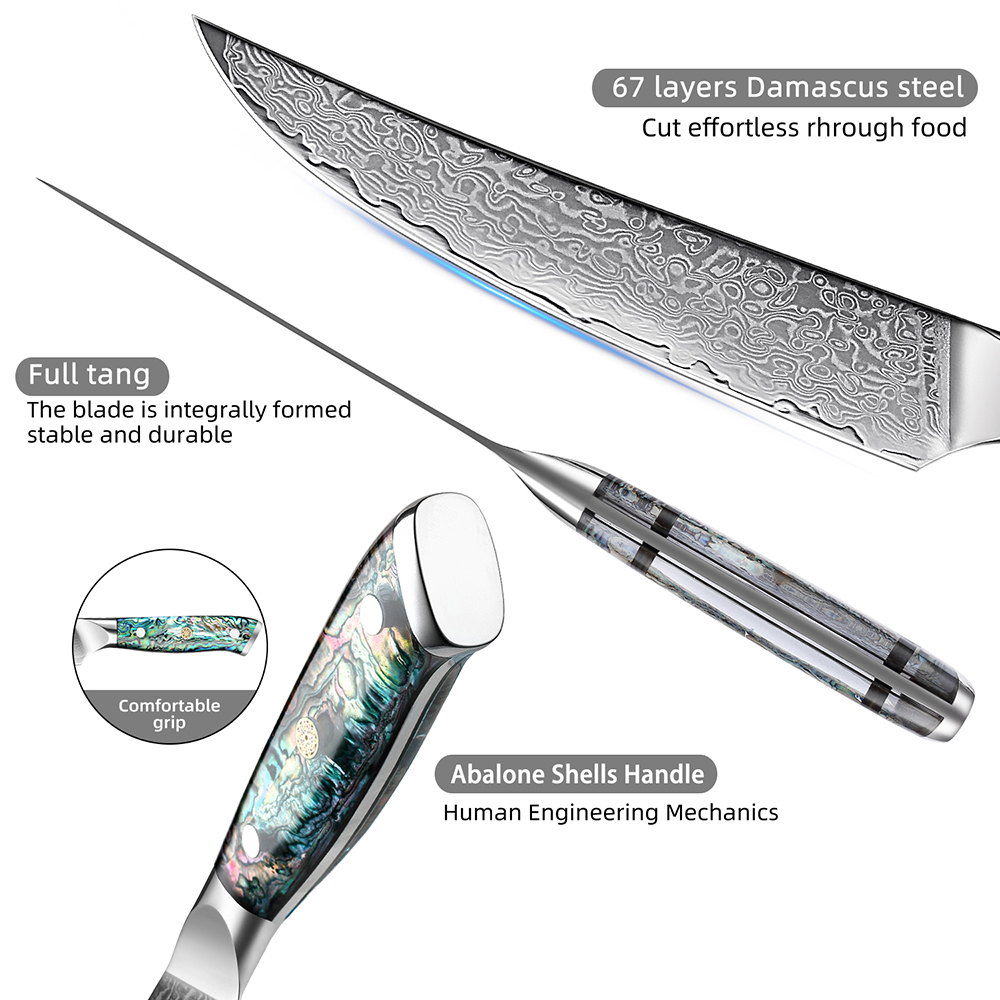 Japanese Damascus Steel Utilit - Home Cooking In Japanese recensie en prijs