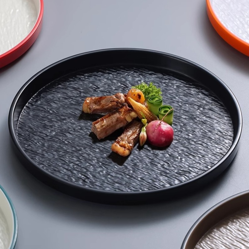 Modern Round Stone Melamine St - Home Cooking In Japanese recensie en prijs